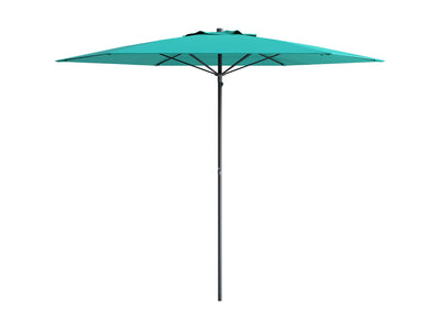 turquoise blue beach umbrella 600 Series product image CorLiving#color_turquoise-blue