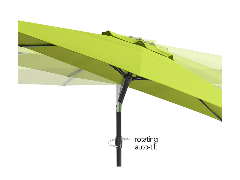 lime green large patio umbrella, tilting 700 Series product image CorLiving