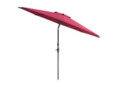 wine red large patio umbrella, tilting 700 Series product image CorLiving#color_ppu-wine-red