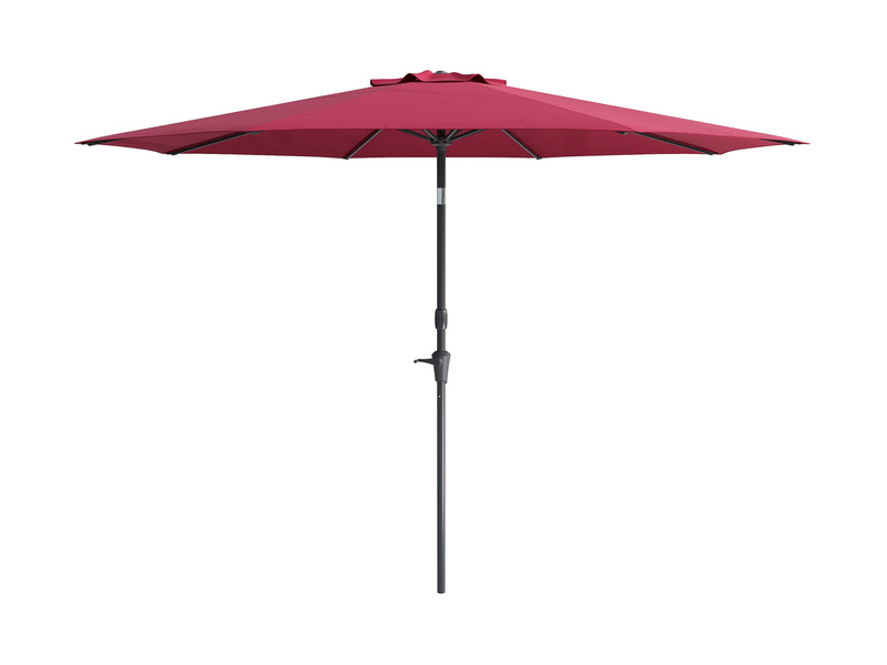wine red large patio umbrella, tilting 700 Series product image CorLiving