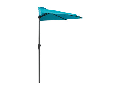 turquoise blue half umbrella Versa Collection product image CorLiving#color_turquoise-blue