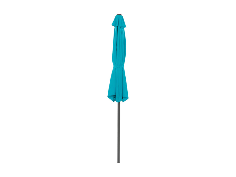 turquoise blue half umbrella Versa Collection product image CorLiving