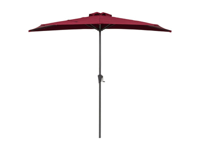 ruby red half umbrella Versa Collection product image CorLiving#color_ruby-red