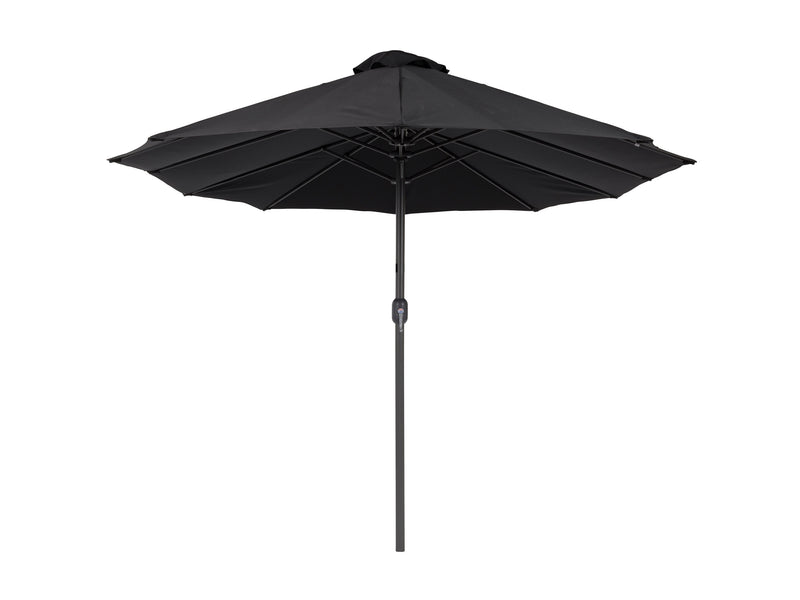 black double patio umbrella, 15ft Bertha Collection product image CorLiving