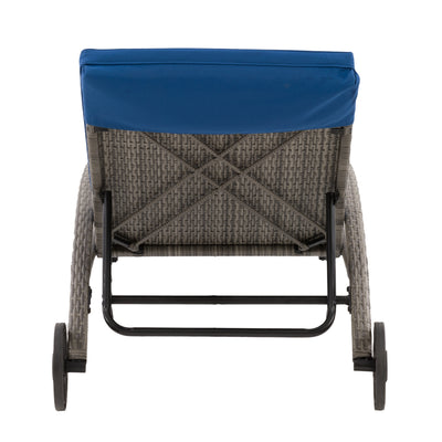 blended grey and oxford blue Outdoor Wicker Lounge Chair Parksville Collection product image by CorLiving#color_blended-grey-and-oxford-blue