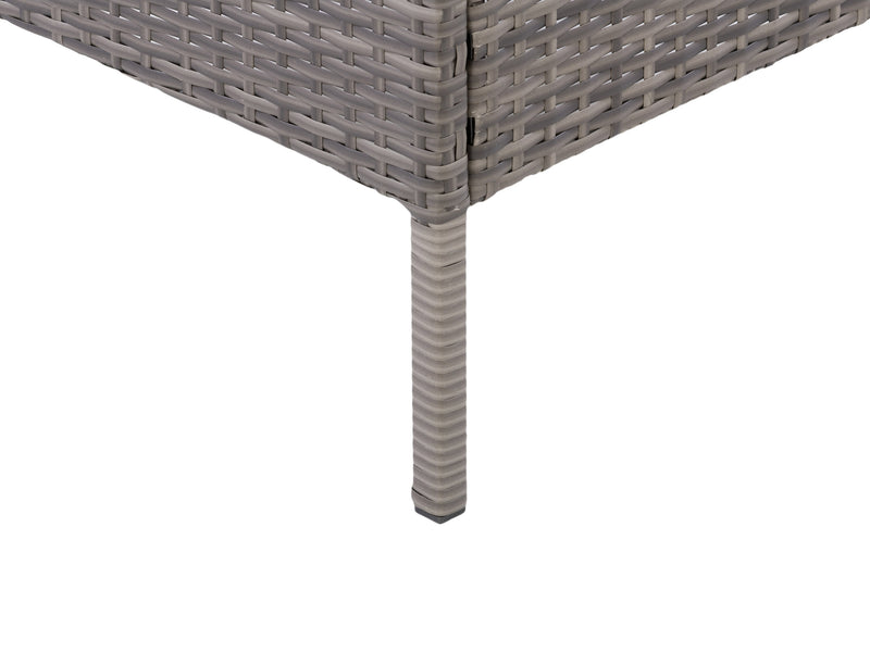 blended grey and oxford blue Patio Armchair Parksville Collection detail image by CorLiving