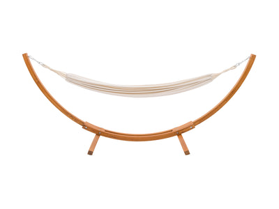 beige Hammock with Wood Stand Warm Sun Collection product image by CorLiving#color_beige