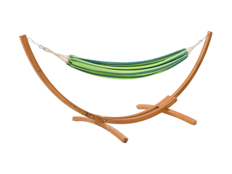 blue and green Hammock with Wood Stand Warm Sun Collection product image by CorLiving