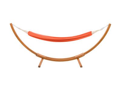 orange Hammock with Wood Stand Warm Sun Collection product image by CorLiving#color_orange