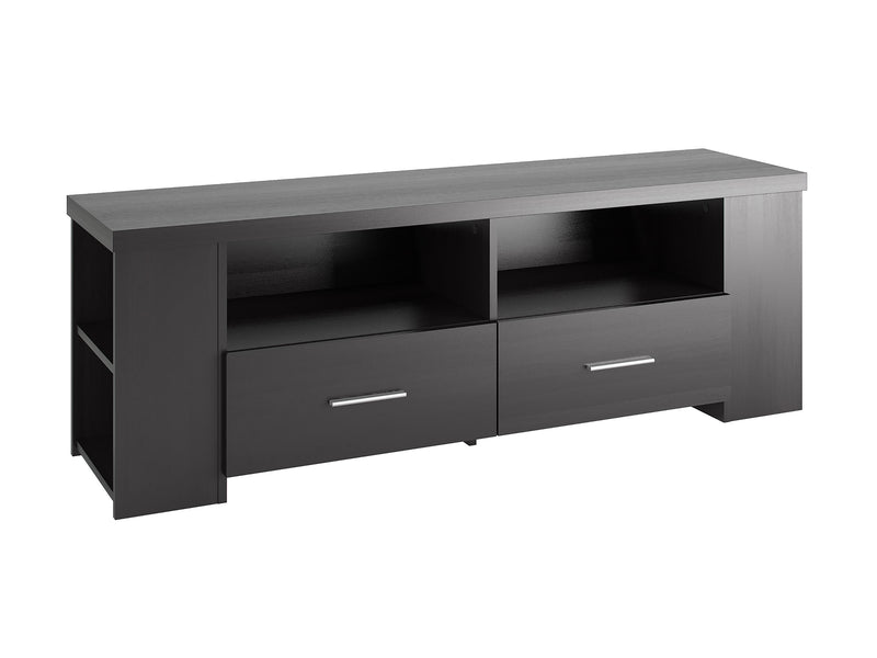 black TV Stand for TVs up to 75" Fernbrook Collection product image by CorLiving