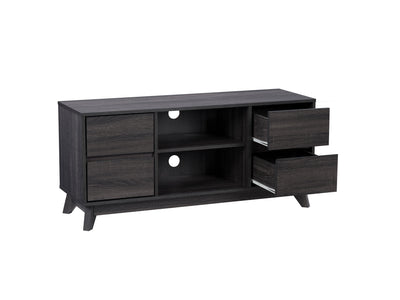 dark grey Modern TV Stand for TVs up to 55" Hollywood Collection product image by CorLiving#color_dark-grey