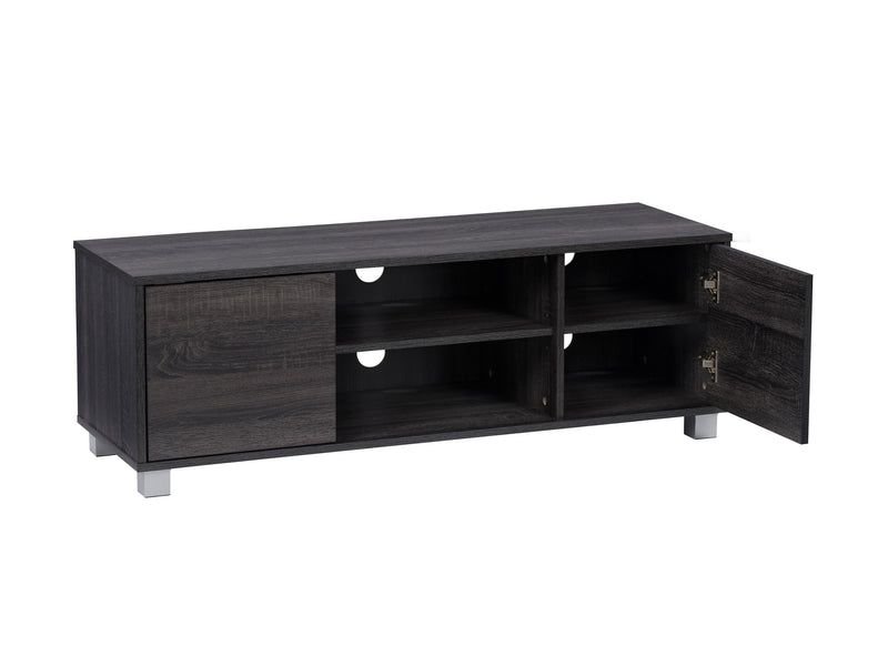 dark grey Modern TV Stand for TVs up to 55" Hollywood Collection product image by CorLiving