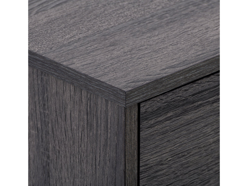 grey Modern TV Stand for TVs up to 85" Hollywood Collection detail image by CorLiving