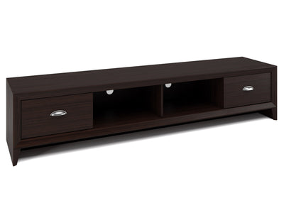 brown TV Stand for TVs up to 85" Lakewood Collection product image by CorLiving#color_modern-wenge
