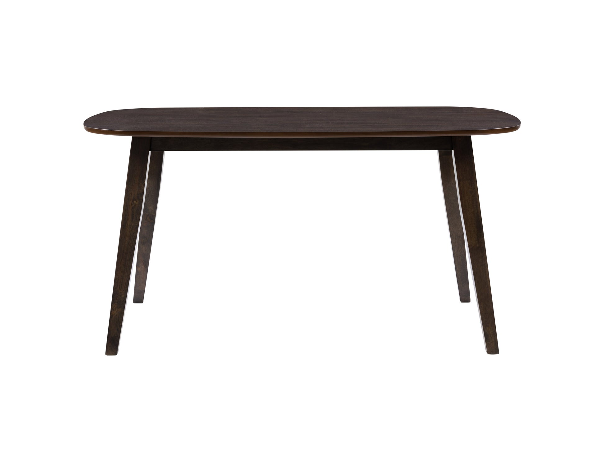 Modern dining set with a rectangular wooden table, black metal legs, and four grey upholstered chairs. The table has a smooth finish, and the chairs feature cushioned seats and backs for comfort.
