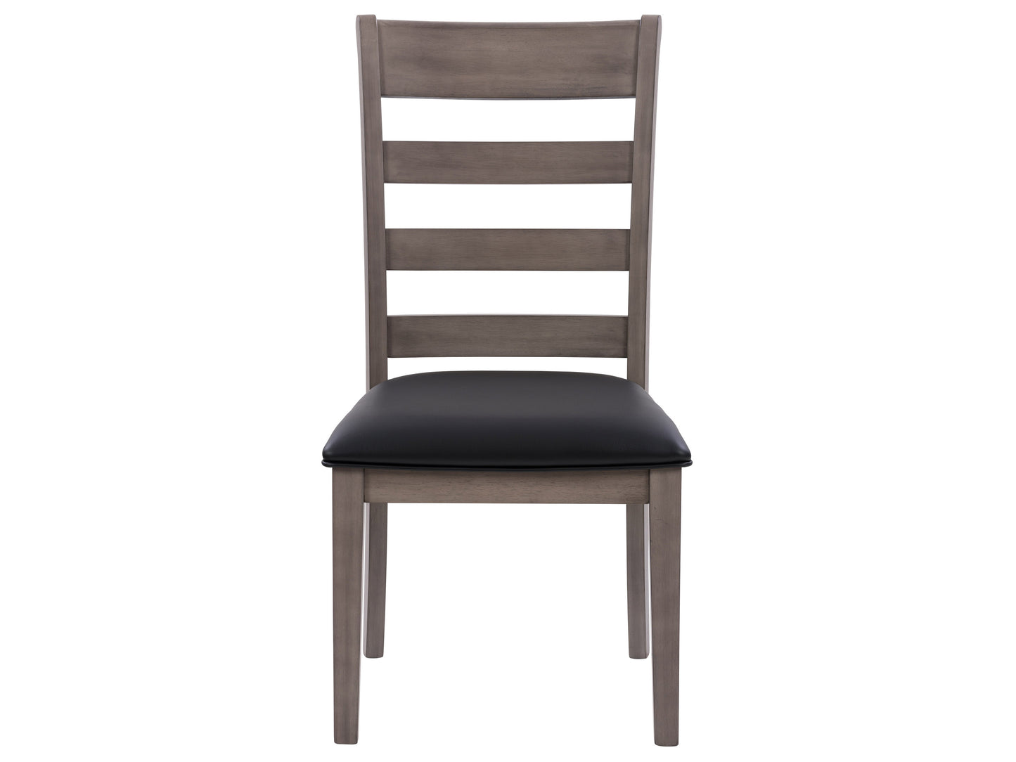 7-piece wooden dining set with rectangular table and six chairs, featuring a natural oak finish, sleek lines, and cushioned seats in beige fabric for comfortable dining.