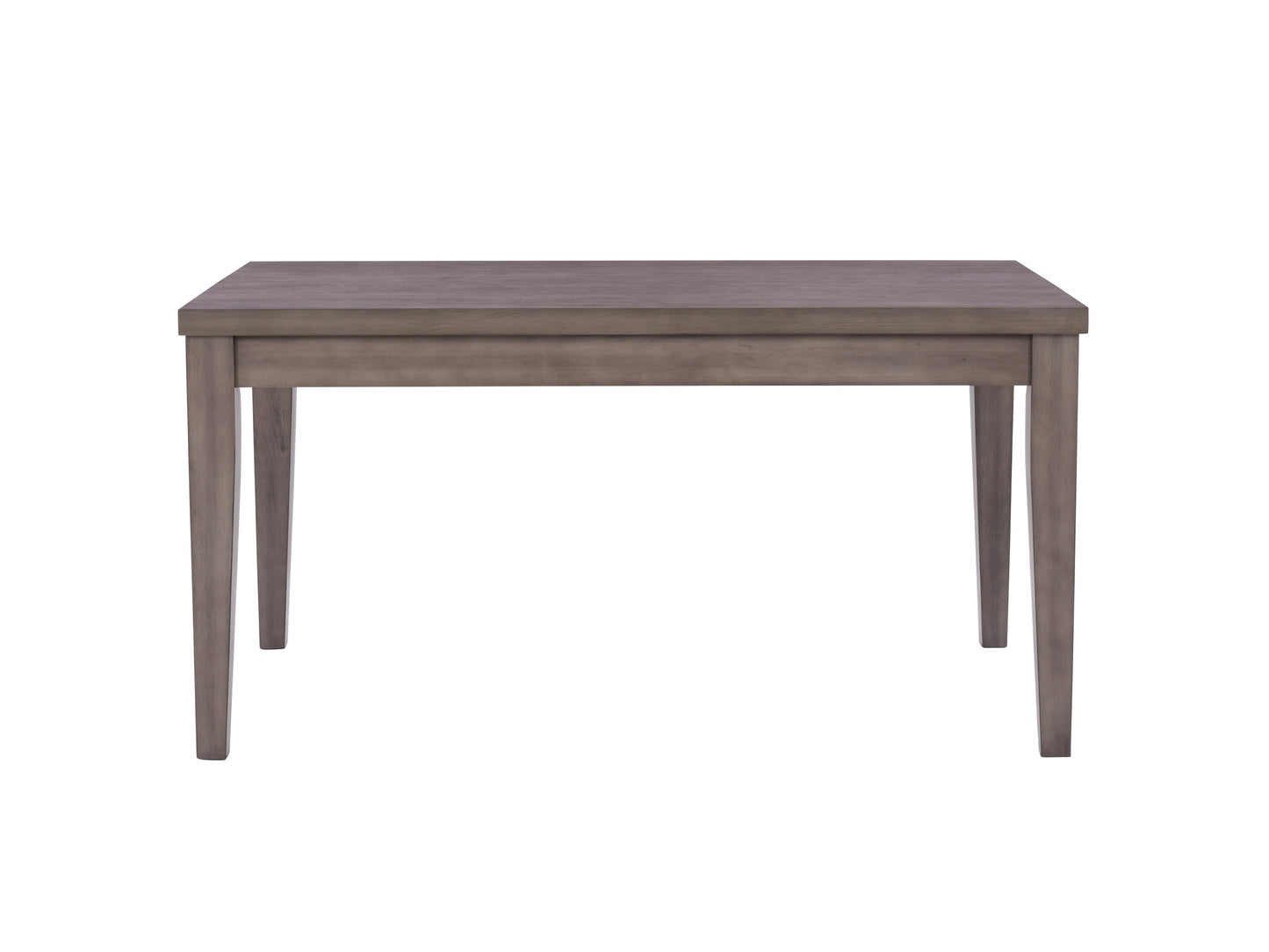 7 piece wooden dining set with a rectangular table, six cushioned chairs, dark walnut finish, and elegant carved details. Ideal for modern and traditional dining rooms.