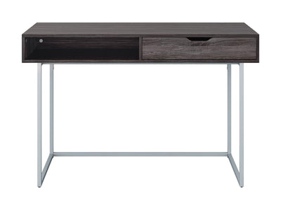 grey Modern Computer Desk Marley Collection product image by CorLiving#color_grey