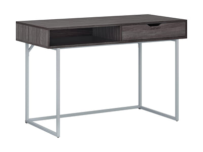 grey Modern Computer Desk Marley Collection product image by CorLiving#color_grey