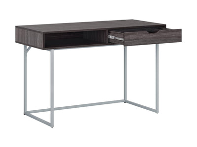 grey Modern Computer Desk Marley Collection product image by CorLiving#color_grey