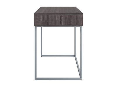 grey Modern Computer Desk Marley Collection product image by CorLiving#color_grey
