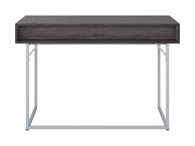 grey Modern Computer Desk Marley Collection product image by CorLiving#color_grey