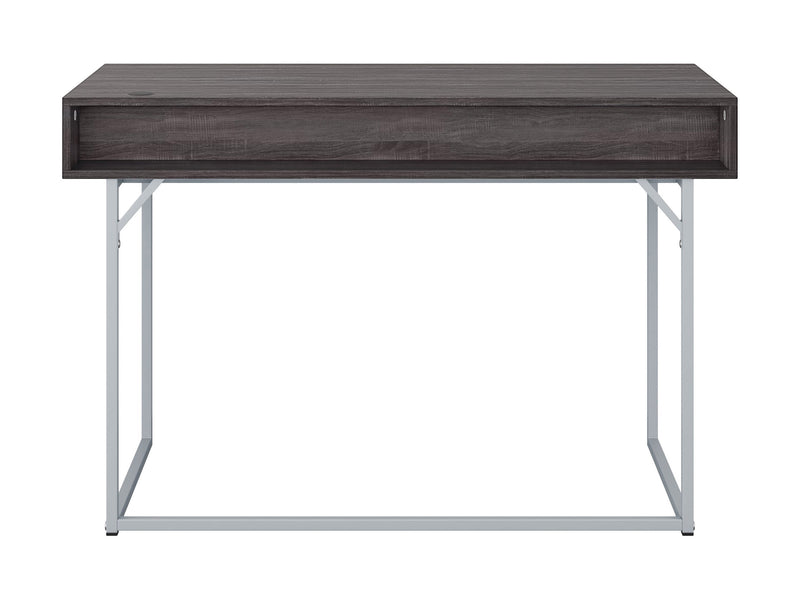grey Modern Computer Desk Marley Collection product image by CorLiving