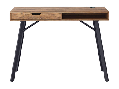 brown Natural Wood Desk Auston Collection product image by CorLiving#color_brown