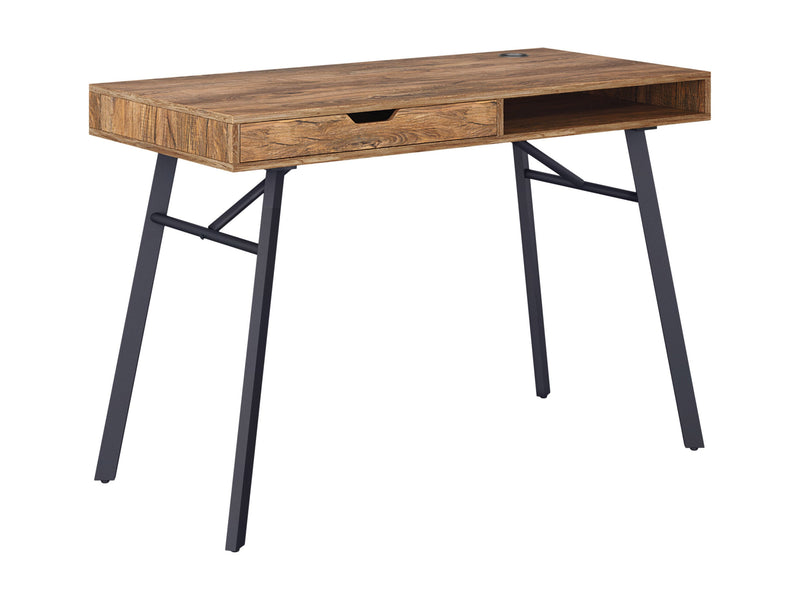 brown Natural Wood Desk Auston Collection product image by CorLiving