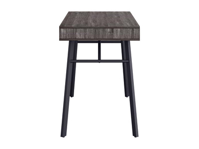 grey Natural Wood Desk Auston Collection product image by CorLiving#color_grey