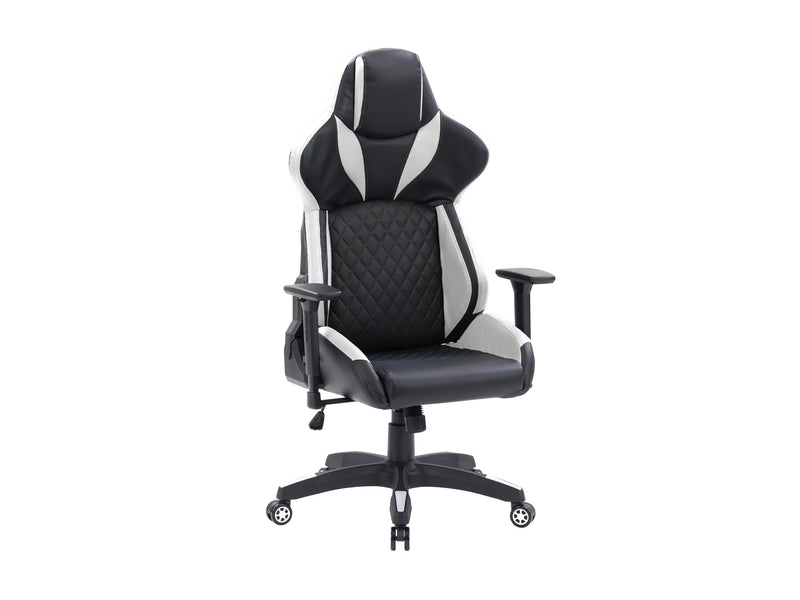 black and white Gaming Reclining Chair Nightshade Collection product image by CorLiving