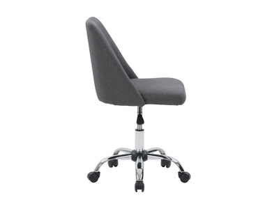 dark grey Armless Task Chair Marlowe Collection product image by CorLiving#color_dark-grey