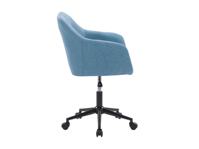 light blue Task Chair with Arms Natasha Collection product image by CorLiving#color_light-blue