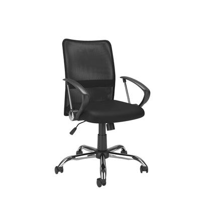 black Fabric Office Chair Harper Collection product image by CorLiving#color_black