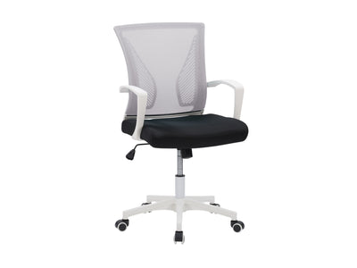 grey and black Mesh Task Chair Cooper Collection product image by CorLiving#color_cooper-grey-on-white