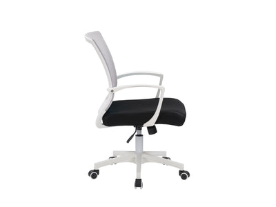 grey and black Mesh Task Chair Cooper Collection product image by CorLiving#color_cooper-grey-on-white