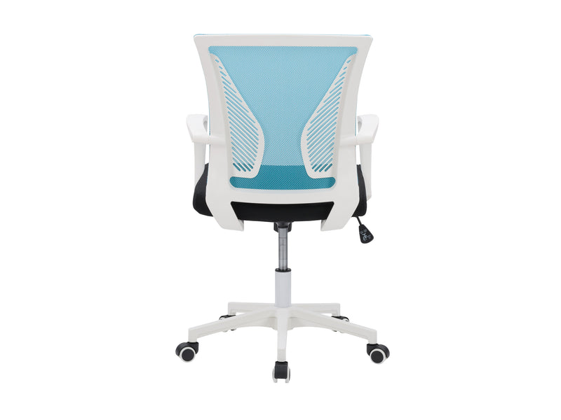 teal and black Mesh Task Chair Cooper Collection product image by CorLiving