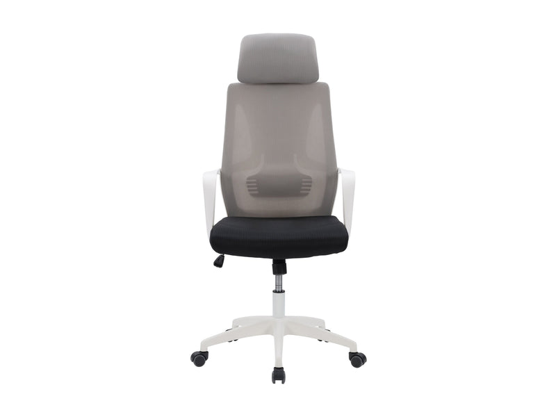 grey and black High Back Office Chair Ashton Collection product image by CorLiving