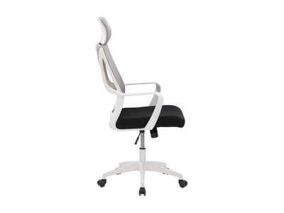 grey and black High Back Office Chair Ashton Collection product image by CorLiving#color_grey-and-black