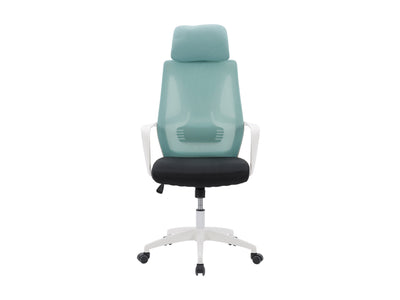 teal and black High Back Office Chair Ashton Collection product image by CorLiving#color_teal-and-black