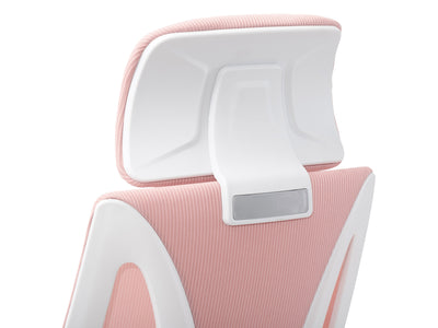 pink High Back Office Chair Ashton Collection detail image by CorLiving#color_pink