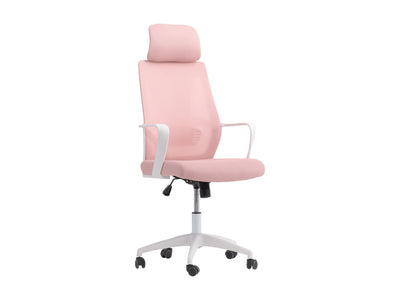 pink High Back Office Chair Ashton Collection product image by CorLiving#color_pink