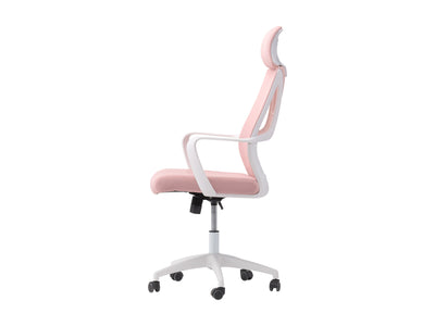 pink High Back Office Chair Ashton Collection product image by CorLiving#color_pink