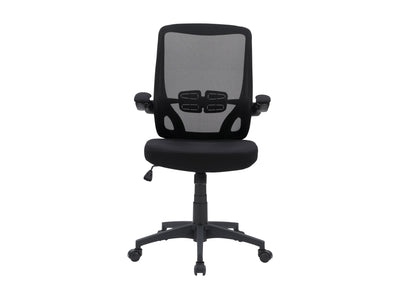 black Mesh Office Chair Riley Collection product image by CorLiving#color_black