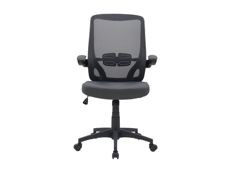 grey Mesh Office Chair Riley Collection product image by CorLiving