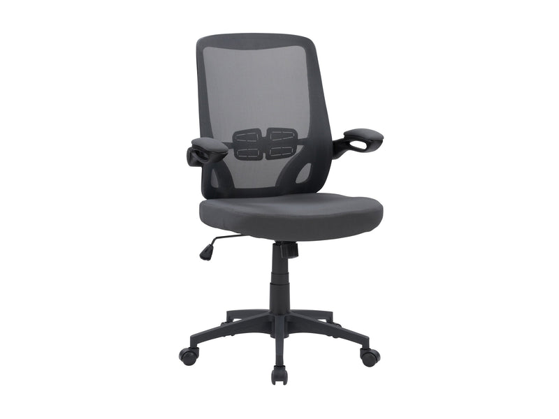 grey Mesh Office Chair Riley Collection product image by CorLiving