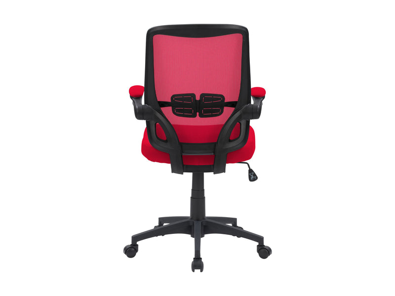 red Mesh Office Chair Riley Collection product image by CorLiving