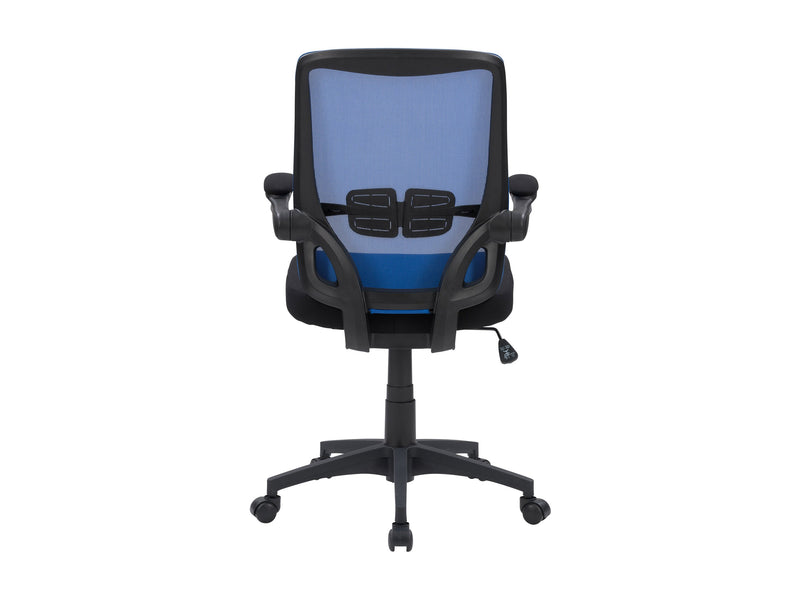 blue Mesh Office Chair Riley Collection product image by CorLiving