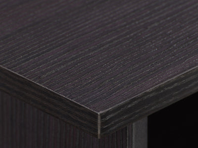 black brown Desk with Drawers Kingston Collection detail image by CorLiving#color_black-brown