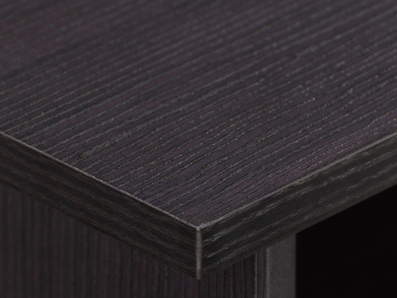 black brown Desk with Drawers Kingston Collection detail image by CorLiving